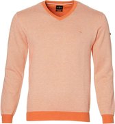 Jac Hensen Pullover - Modern Fit - Oranje - 3XL Grote Maten