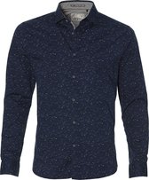 No Excess Overhemd - Modern Fit - Blauw - L