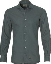 Hensen Overhemd - Bodyfit - Groen - S