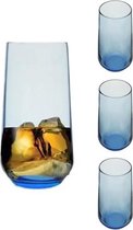 Pasabahce llegra - Verres à long drink bleus - Lot de 3-470 ml