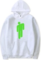 Billie Eilish Hoodie - Icon Wit - Maat S