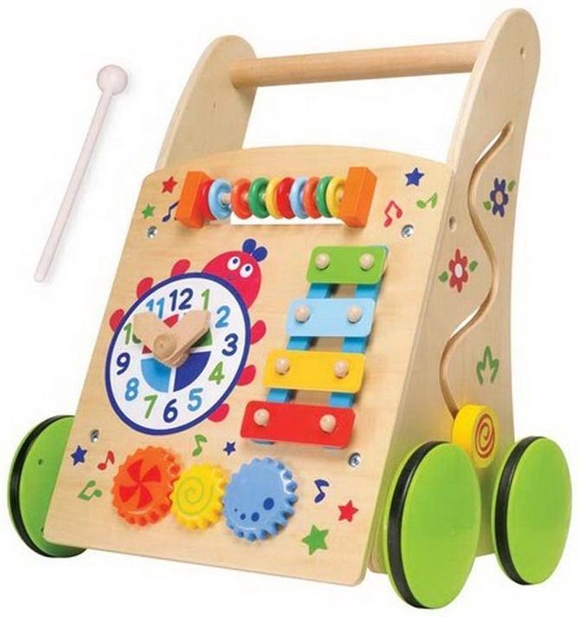 Baby Walker Baby Speelgoed Loopwagen Houten Baby Walker