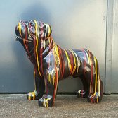 Decoratief Beeld Engelse Bulldog kleur 1