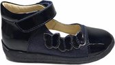 Falcotto velcro vlinders ballerina lak navy mt 24