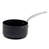 Bol.com Greenpan Barcelona Aluminium Steelpan met schenktuiten Ø 16cm - 1.5L – PFAS-vrij – Inductie Steelpan – Ovenbestendig tot... aanbieding