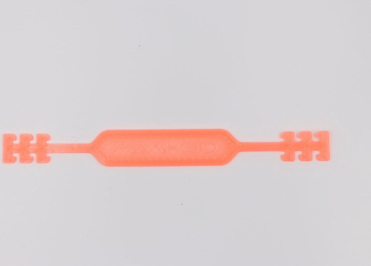 PEAK 3D Clips |Pakket bestaat uit 20 Clips |Draagbanden voor Mondkapjes - Oranje | Earbands | Oorbanden | Earsavers | Earbuddies