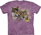 The Mountain Adult Unisex T-Shirt - Spring Wolves