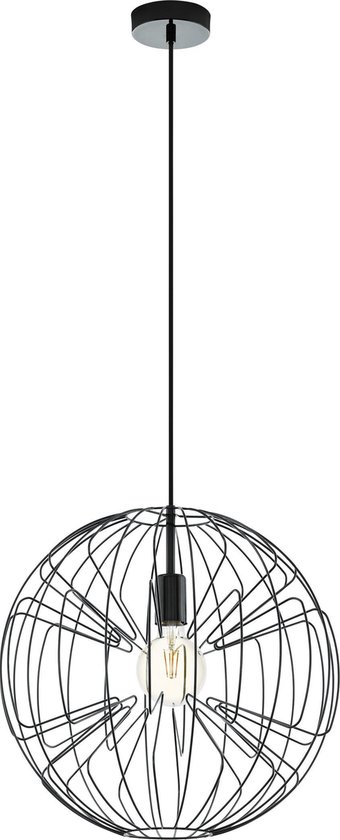 EGLO Okinzuri - Hanglamp - E27 - Ø 45 cm - Zwart