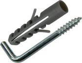 Mack PE Plug Met Schroefduim 4 stuks 6,0 x 60 mm