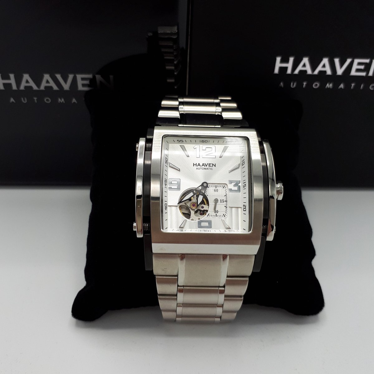 Haaven Watches 9314-01 - Automaat Horloge - Heren - 45mm | bol.com