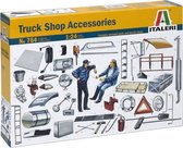 1:24 Italeri 0764 Truck Shop accessories Plastic Modelbouwpakket