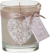 Amélie & Mélanie - geurkaars Vanille rose Maison Amélie