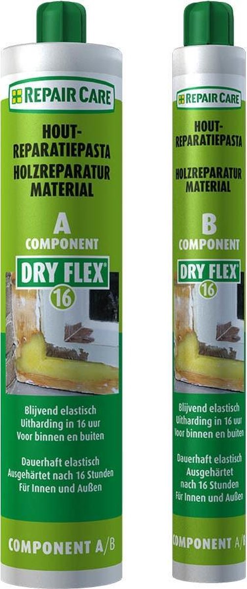 Repair Care - Dry Flex 16 - houtrotreparatie A en B