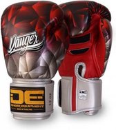 Danger Boxing Glove Fantasy Leather Red - Rood - 14 oz.