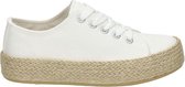 Nelson Kids meisjes platform sneaker - Wit - Maat 32