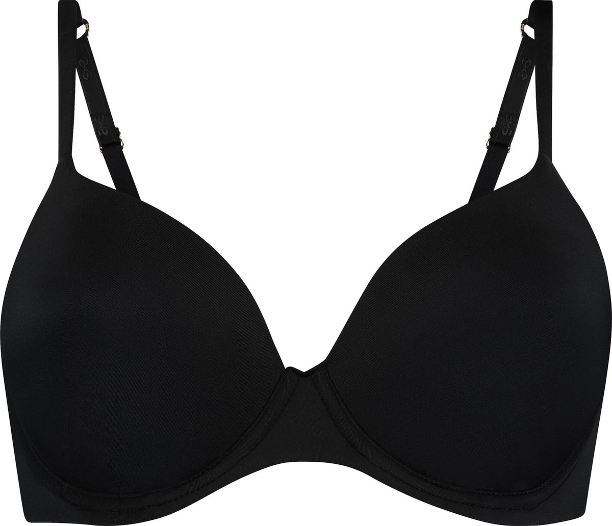 Hunkemöller Voorgevormde BH Super soft - zwart - Maat F90 op Prijzenvolger.com