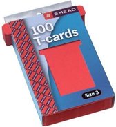 Atlanta Planbord T-kaart A5548-322 77mm rood