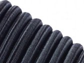 Corde élastique de 200 mètres - Noir - 4 mm - élastique sur rouleau
