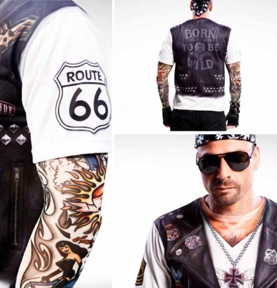 Foto: T shirt cosplay theme sons of anarchy hell boy