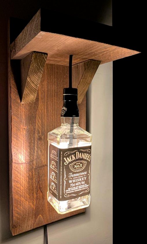 Handgemaakte Limited-edition Jack Daniels wand lamp | bol.com