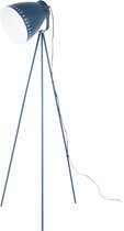 Leitmotiv Mingle Lamp - Vloerlamp - Metaal - Ø64 x 145 cm - Donkerblauw