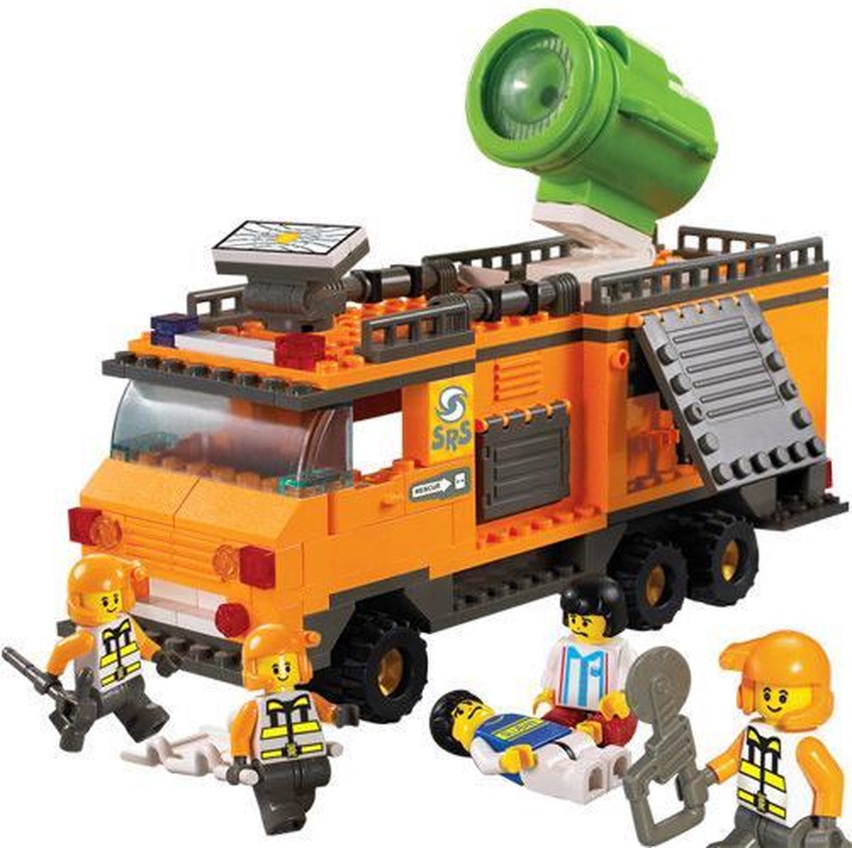 Sluban M38-B0105 SRS Rescue Team Lighting Command Vehicle bouwset