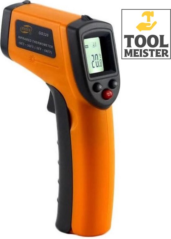 Digitale infrarood thermometer met Laser pointer en verlichte schermpje|  -50°C tot... | bol.com