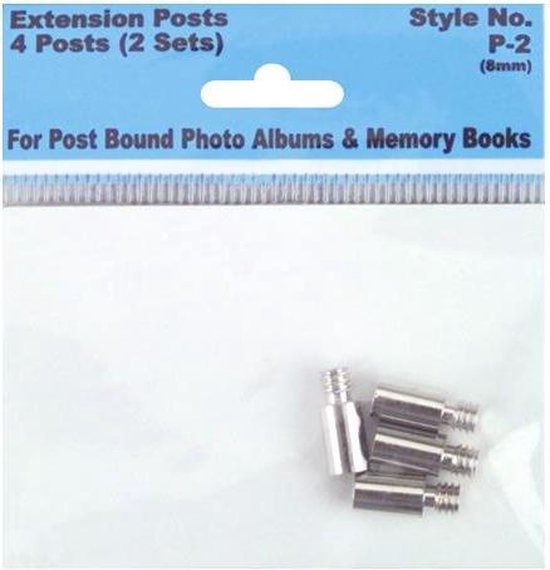 Pioneer Screw Post Extenders 8mm 4/Pkg (P2) bol