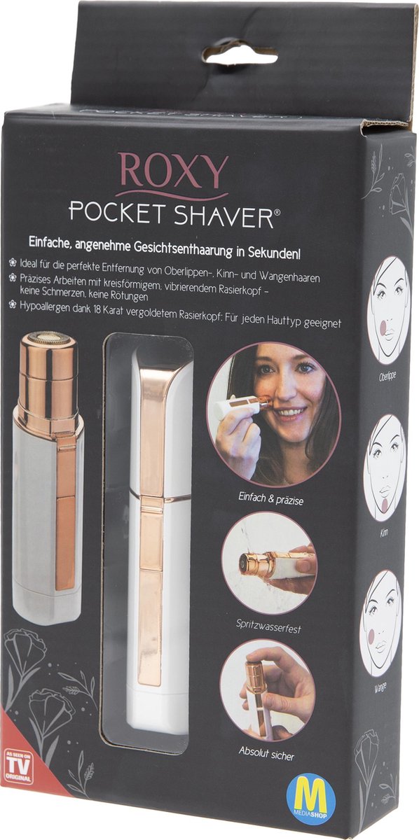 Streng boezem koper Roxy Pocket Shaver Precisietrimmer | bol.com