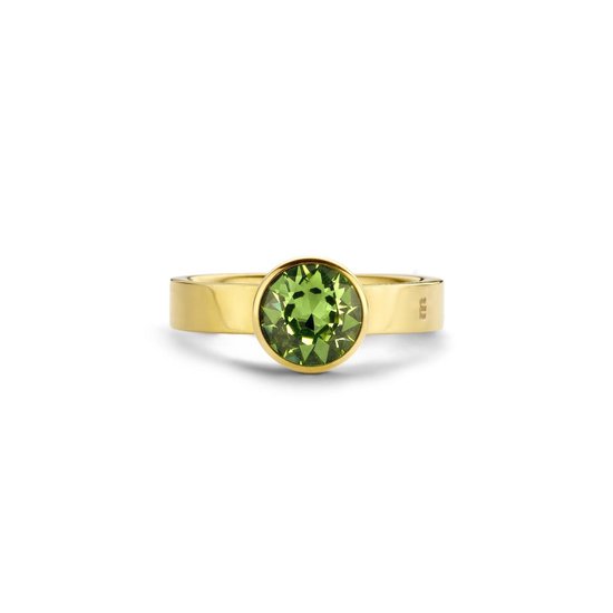 Melano Twisted Green phylosophy ring set - goudkleurig - dames - maat 60 |  bol.com
