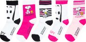 Snoopy Multipack Meisjes Enkelsokken - 35-38