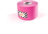 PREMIUM Kinesiologie Tape - Sporttape - 100% geweven katoen / waterbestendig - rollengte 5m, breedte 5cm - roze