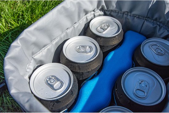 Rubytec Koeltas - 5 L - Geïsoleerd - Lunchtas - Inclusief koelelement - Met Gaasvak - Coolerbag - Koelbox - S - Blauw van Rubytec — afbeelding 3