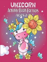 Unicorn Activity Book For Kids Ages 2-4