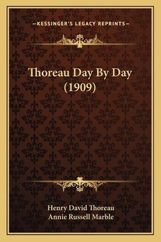 Thoreau Day by Day (1909)