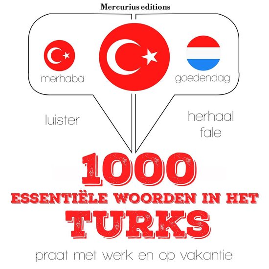 1000 essentiële woorden in het Turks - cover