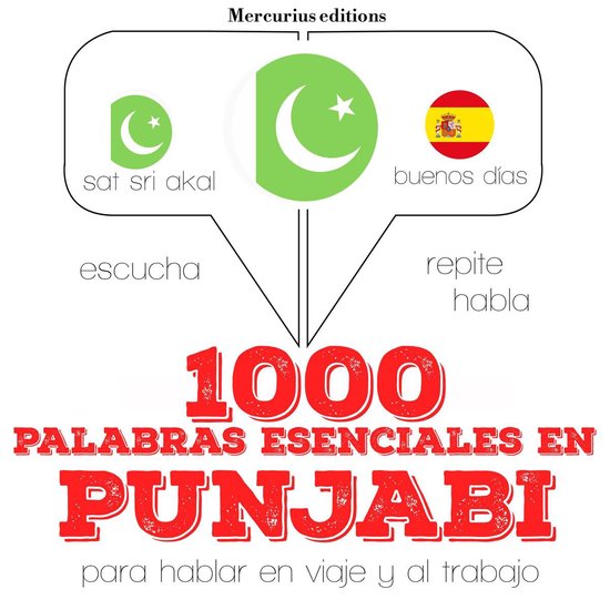 1000 palabras esenciales en punjabi - cover