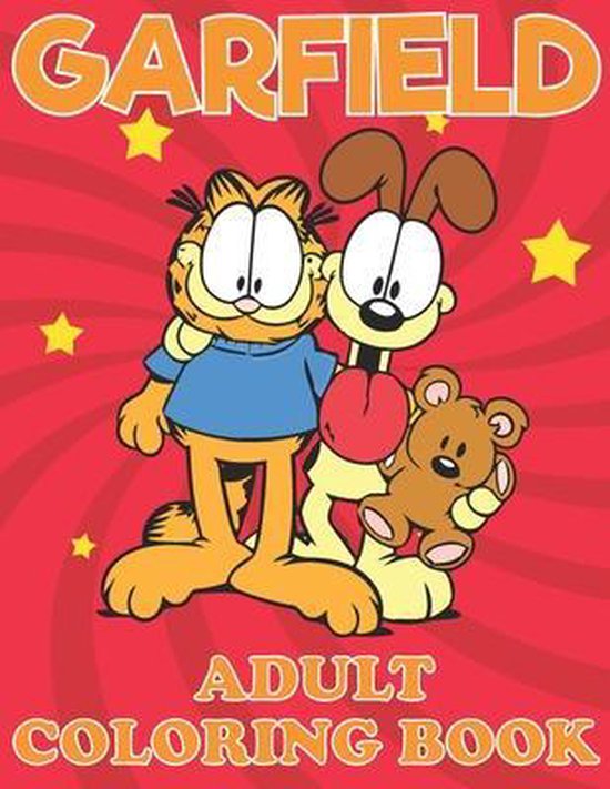 Garfield Adult Coloring Book, Retailor Color Print House ...
