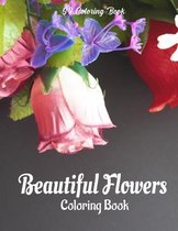 Beautiful Flowers Coloring Book