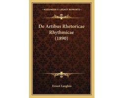 de Artibus Rhetoricae Rhythmicae (1890)