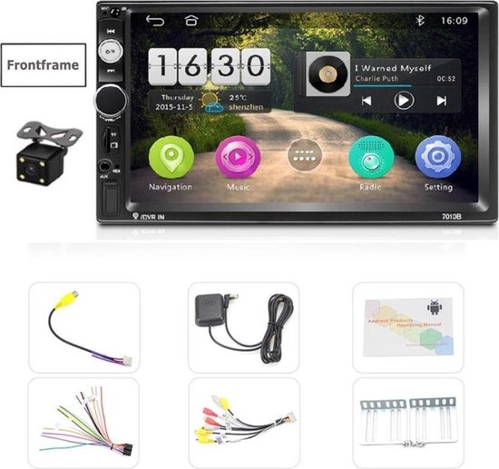 magie informatie transactie Boscer® Autoradio 2 Din universeel | Android 8.1 | Navigatiesysteem | 2gb  Ram | 7' HD... | bol.com