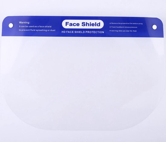 Spatmasker - Herbruikbaar - Comfortabel - Geschikt voor brildragers - 1 stuks