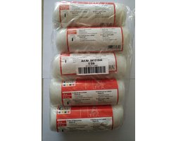Color Expert - Reserveset verfrollen 18 cm diameter 47 voor gladde muren en plafonds (set van 5)