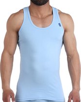 Embrator 2-pack mannen Tank-Top licht blauw maat 4XL