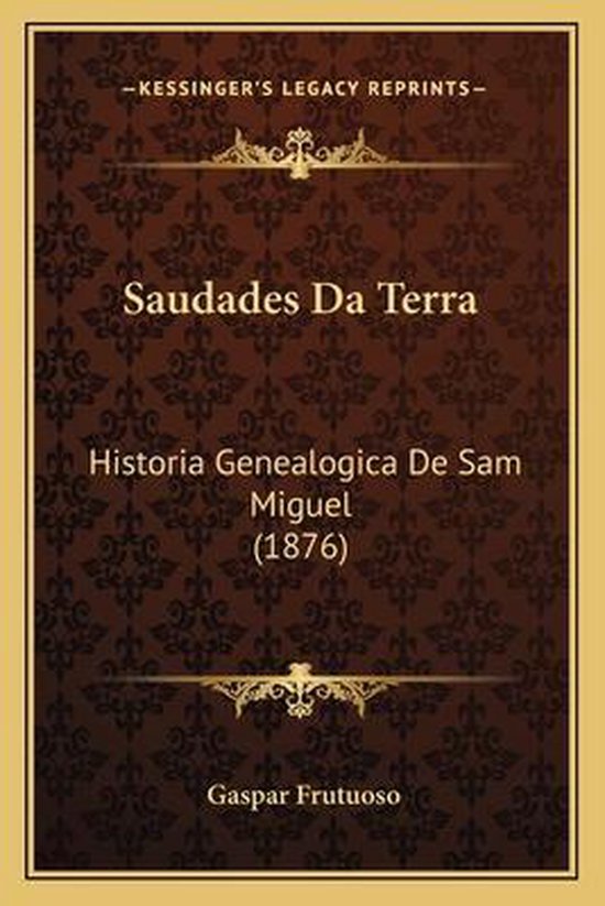 Saudades Da Terra - cover