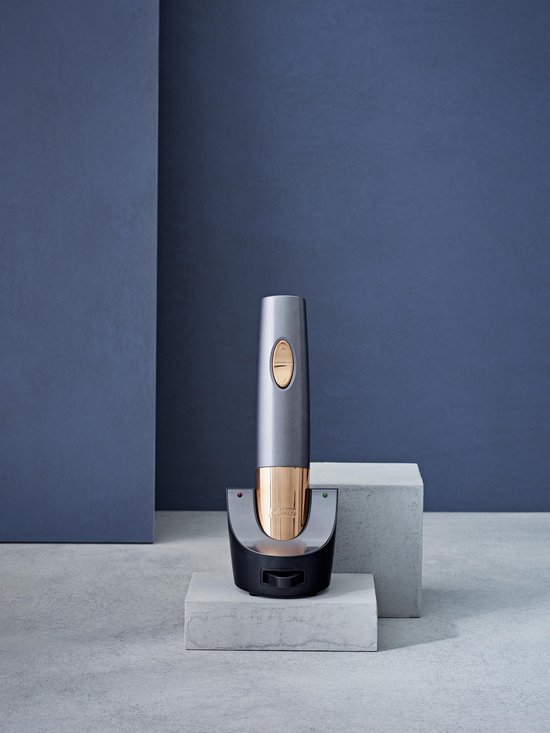 Cuisinart - Elektrische kurkentrekker - Oplaadbare wijnopener - Flessenopener - Zwart