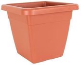 ARTEVASI Venezia Square bloempot - 26,7 L - 39,2 x 39,2 x 33,8 cm - Terracotta