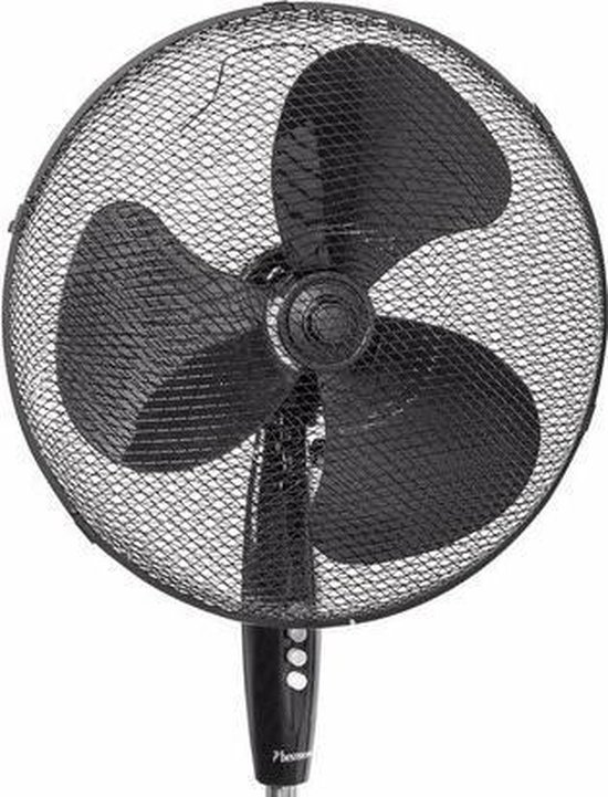 BESTRON ASV45Z - Statiefventilator - Zwart