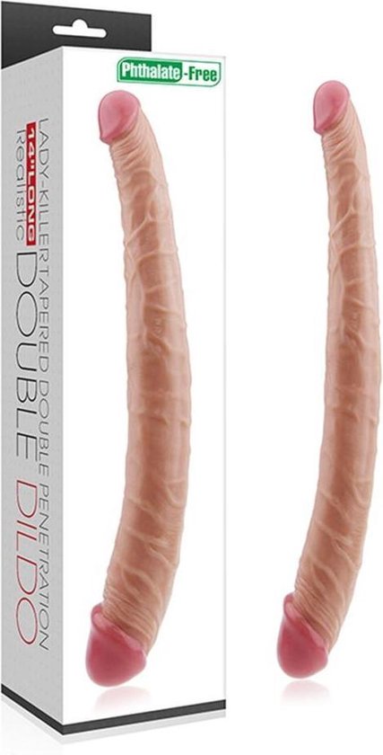 Foto: Lovetoy dubbele dildo xxl lady killer 36 cm lang