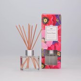 Greenleaf Geurstokjes | Reed Diffuser Painted Poppy - viooltjes fresia klaproos musk